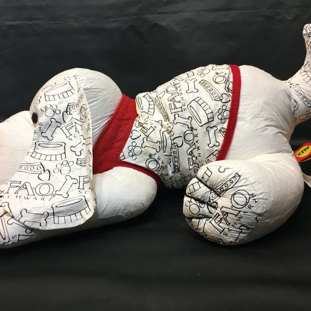 RARE Toys R Us FAO Schwarz Alex Penelope Plush Dog - Picture 5 of 8